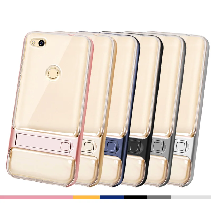Чехол LEANONUS Huawei P8 Lite 2017 Mate 9 GR5 Honor 8 V8 6X Note Гибридный кронштейн держатель задняя