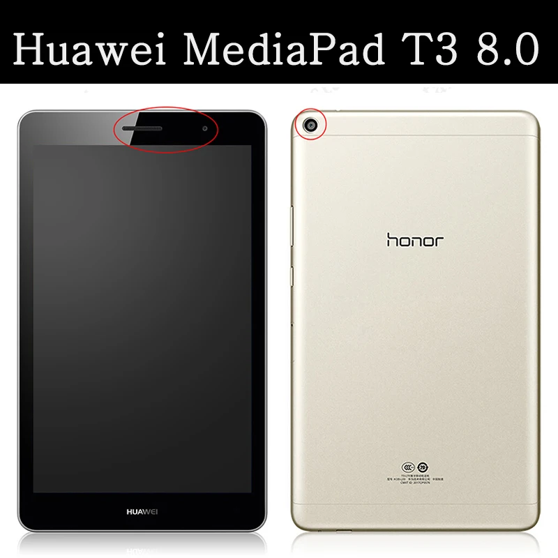 Кожаный чехол для Huawei MediaPad T3 8 0 игровой площадки 2 KOB-L09 KOB-W09 Смарт планшет Funda