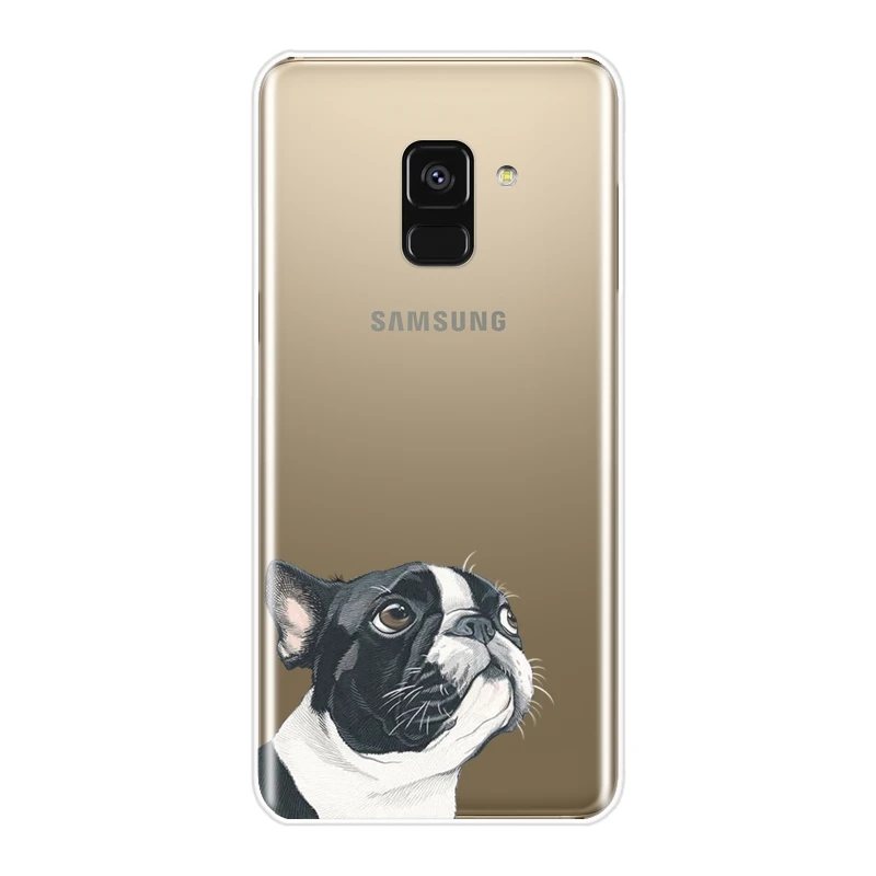 Чехол для Samsung Galaxy A3 A5 A7 2016 2017 силиконовый мягкий чехол накладка 2018 A6 A8 Plus