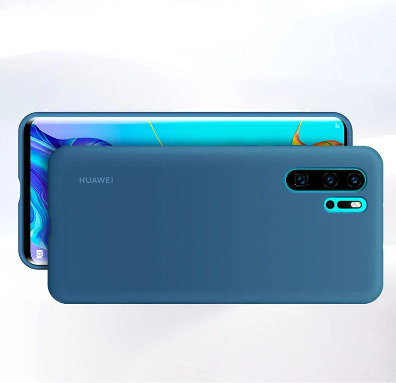 huawei P30 Pro Чехол huawei P30 чехол силиконовый чехол с логотипом huawei P 30 Мягкий Роскошный 360 противоударный huawei P30 Pro Чехол