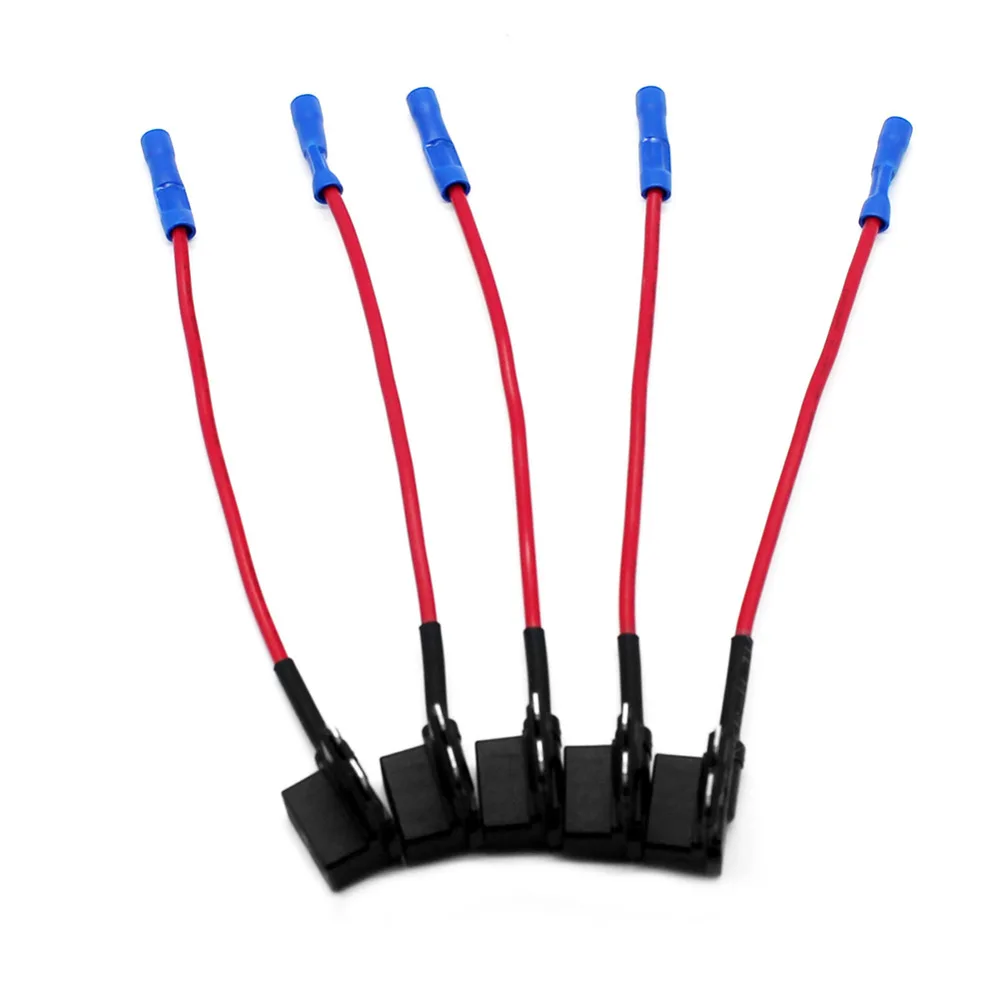 5 шт. 10А стандартный предохранитель для цепи держатель ACU Piggy Back Tap Fusible|fuse box holder|blade
