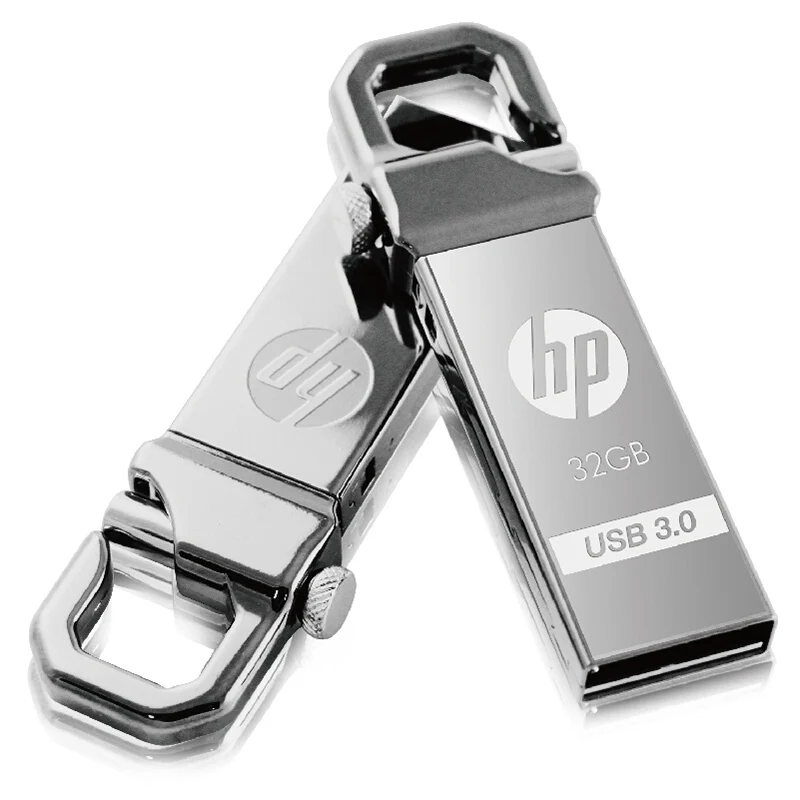 USB флеш диск hp 32 ГБ металлический накопитель с логотипом Mini X750W Cle usb 3 0 Bellek