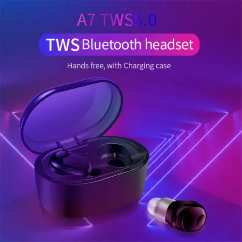 Наушники-вкладыши TWS Bluetooth 5 0 гарнитура спортивные Беспроводной наушники 3D стерео