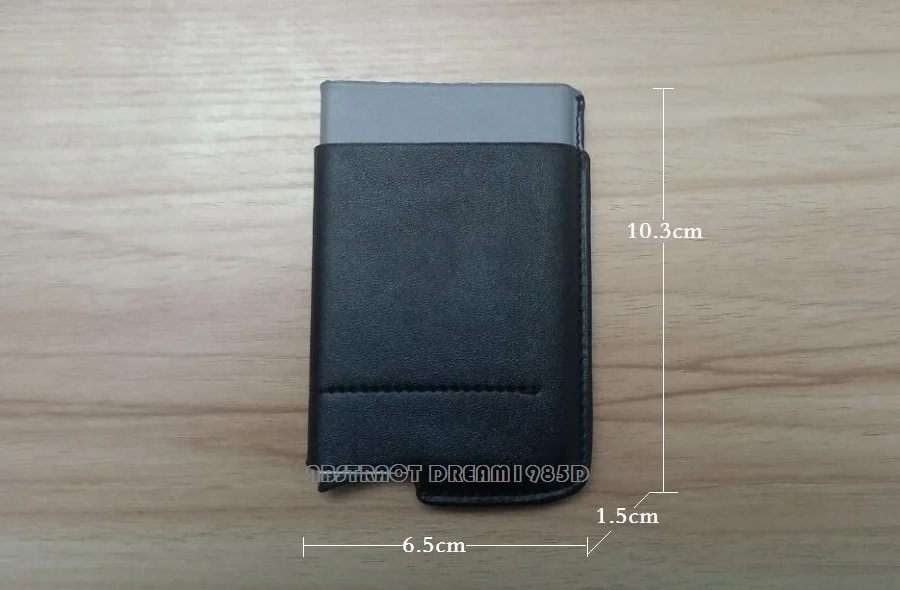 Rfid для мужчин бумажник матовый Классический Бизнес Баж мягкой кожи PU кредитной кредитница, Кошелек Алюминиевый Чехол для карт женский кошелек для путешествий