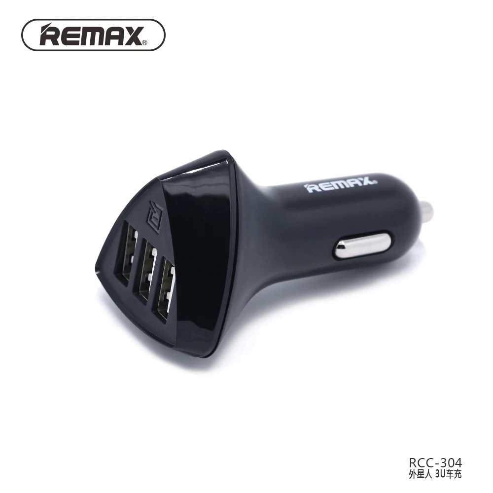 Автомобильное зарядное устройство Remax 3 USB выход 2.4A Быстрая зарядка мобильный