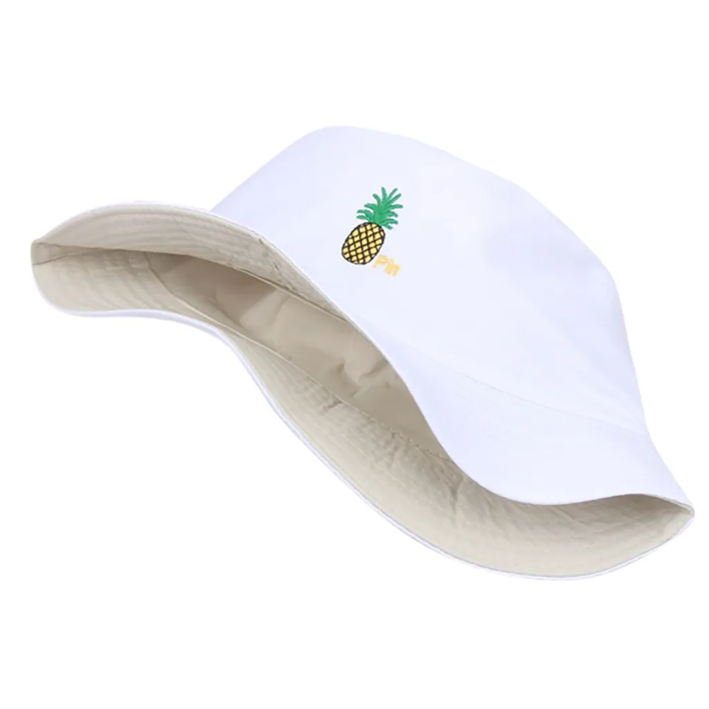 Панама однотонная Складная для мужчин и женщин шляпа с затенением плоская