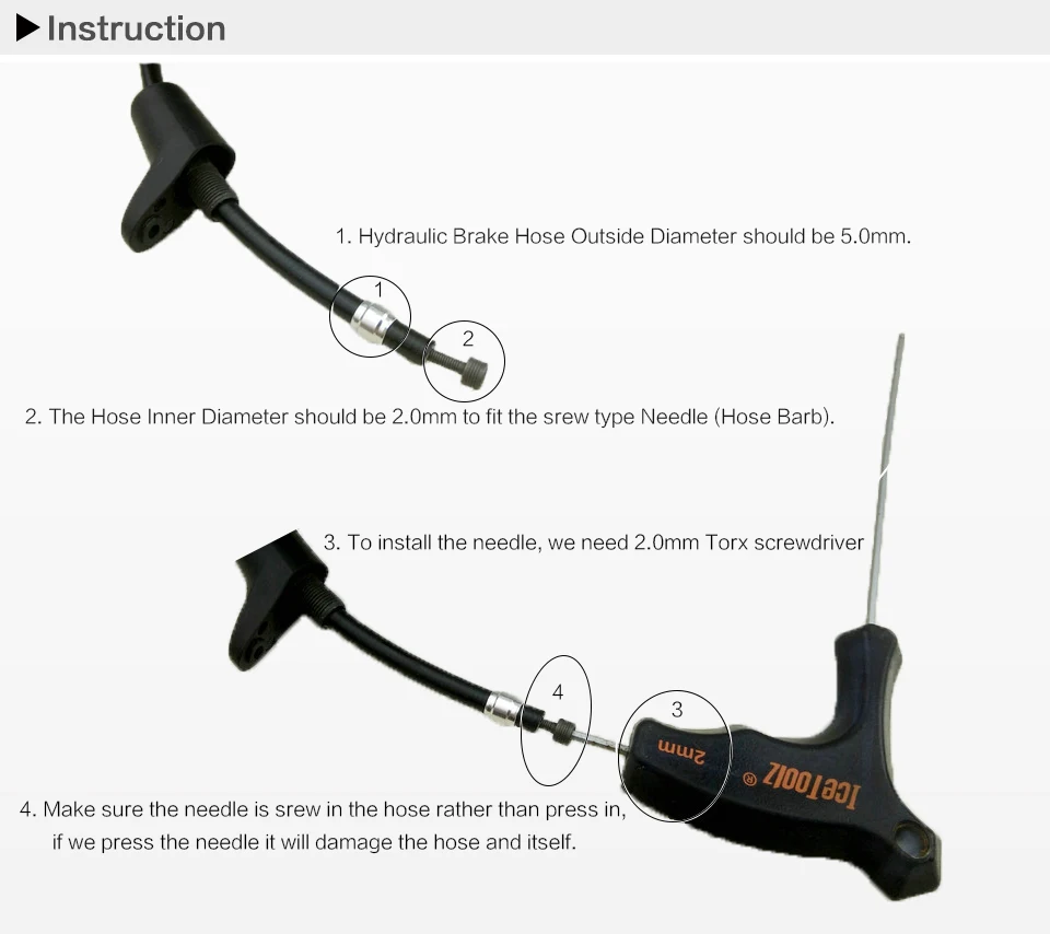 Гидравлический тормозной шланг и Компрессионный фитинг для AVID или SRAM оливковый