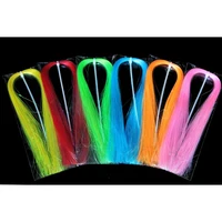 tigofly 6 assorted colors fluorescent uv flashabou 0 36mm width tinsel flash crystal flash fly fishing tying materials