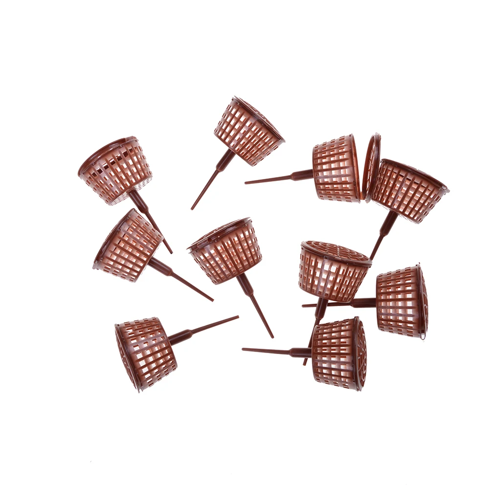 

10PCS Big Size Brown Fertilizer Cover Plastic Bonsai Tool