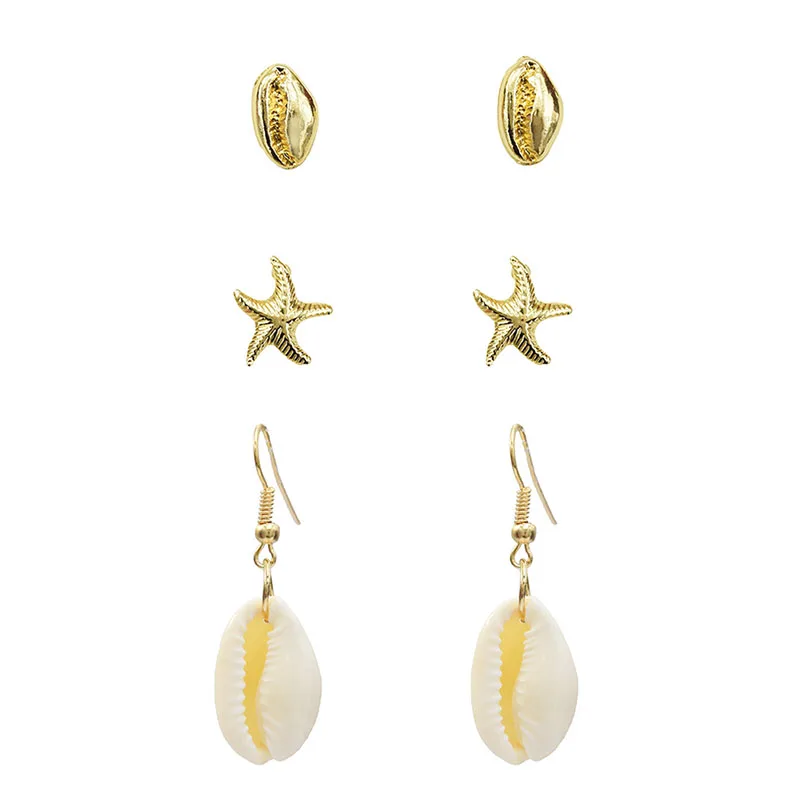 Серьги подвески женские ручная работа Золотая и серебряная галька морской