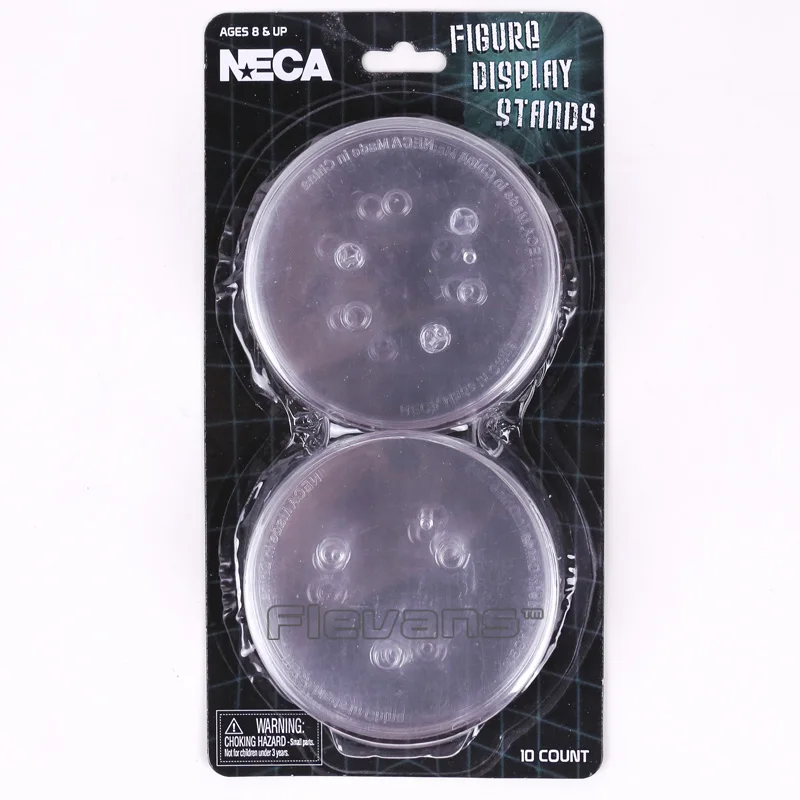 Подставки для фигурок NECA совместимые с большинством экшн 6 9 дюймов черные/белые 10