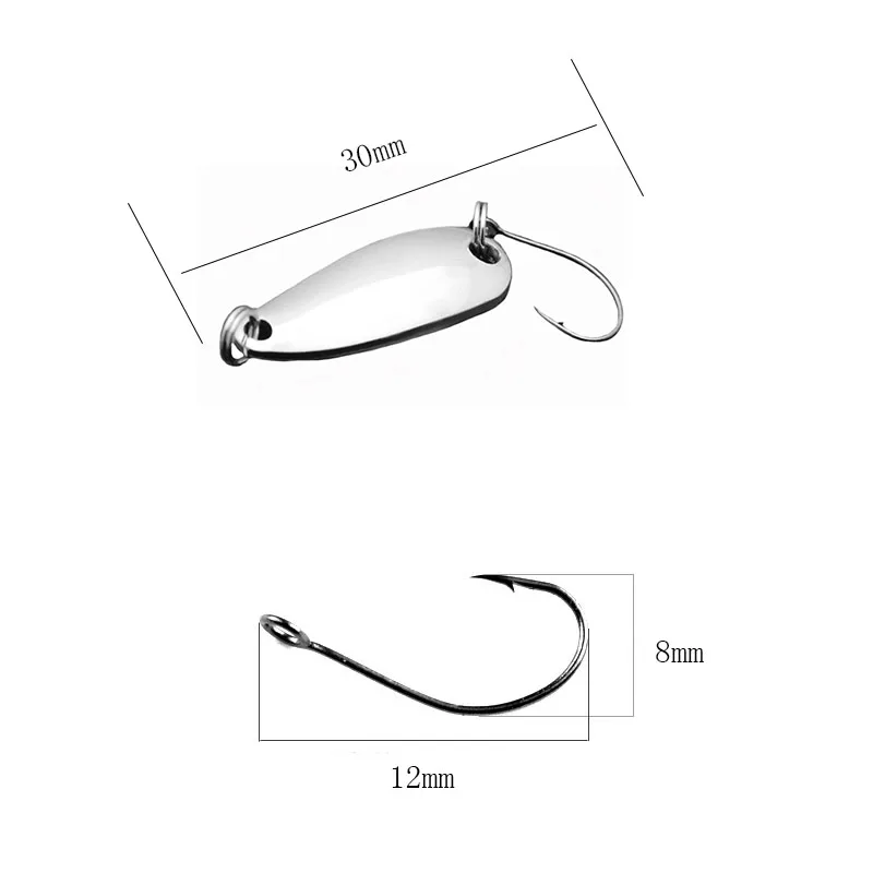 1 шт. Воблер для рыболовной наживки ложки спиннинга искусственные басы твердые