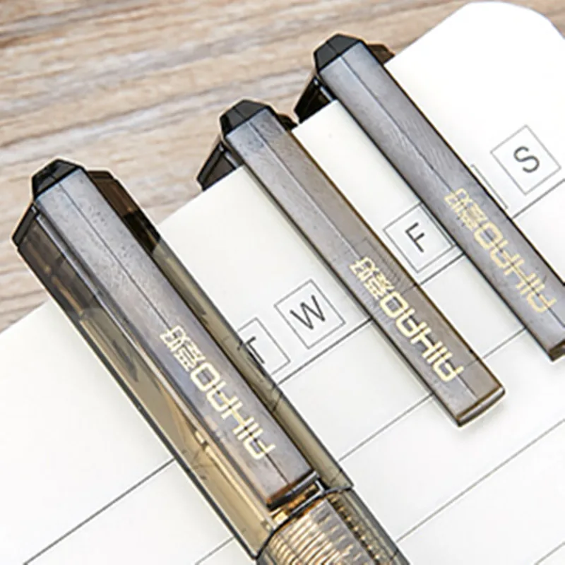 AIHAO Brand New Arrival Stationery Gel Pen Smooth Writing Sign in 12pcs/box 0.5 MM Point Free Shipping | Канцтовары для офиса и