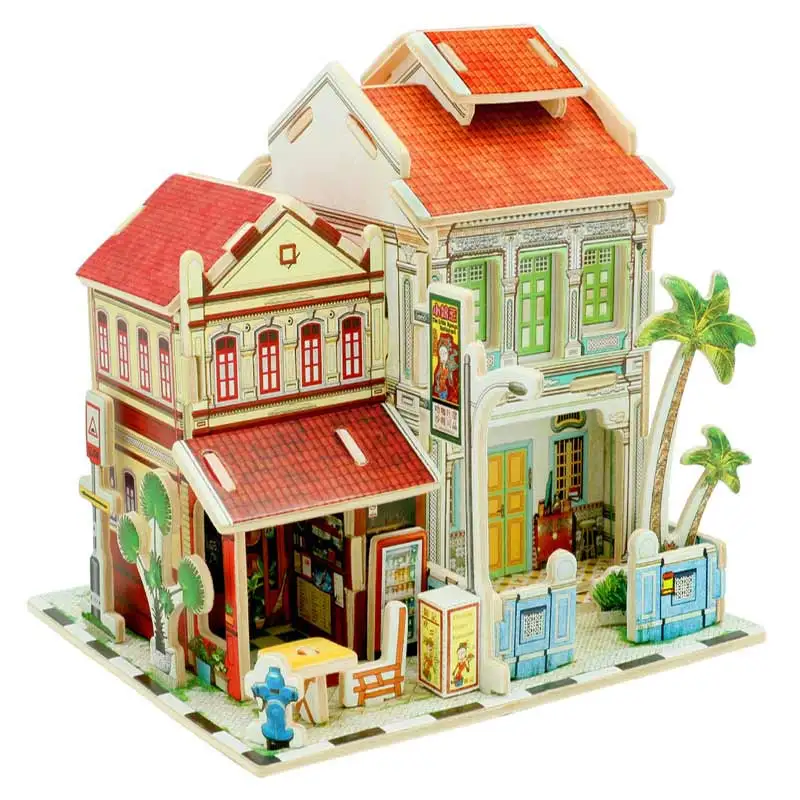 YINGELON Дети Пасхальные игрушки ремесло Diy 3d трехмерные головоломки ремесла для