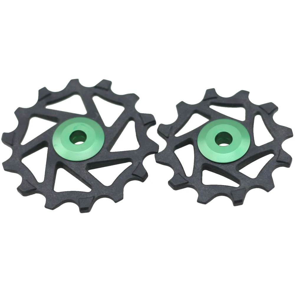 

NEW 12T 14T Mountain bike road bike Resin Ceramic Bearing Jockey Wheel Rear Derailleur Pulley Wheel for XTR M9000 M980 M8000