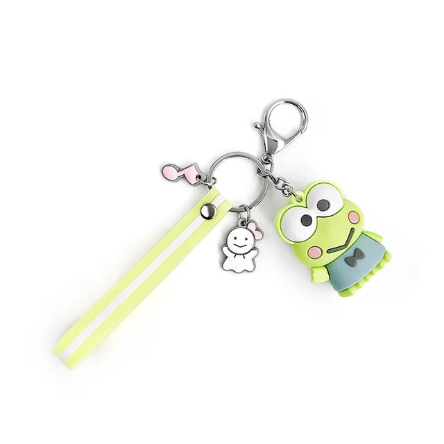 Высокое качество новинка 2019 маленькая милая желтая утиная цепочка ключей