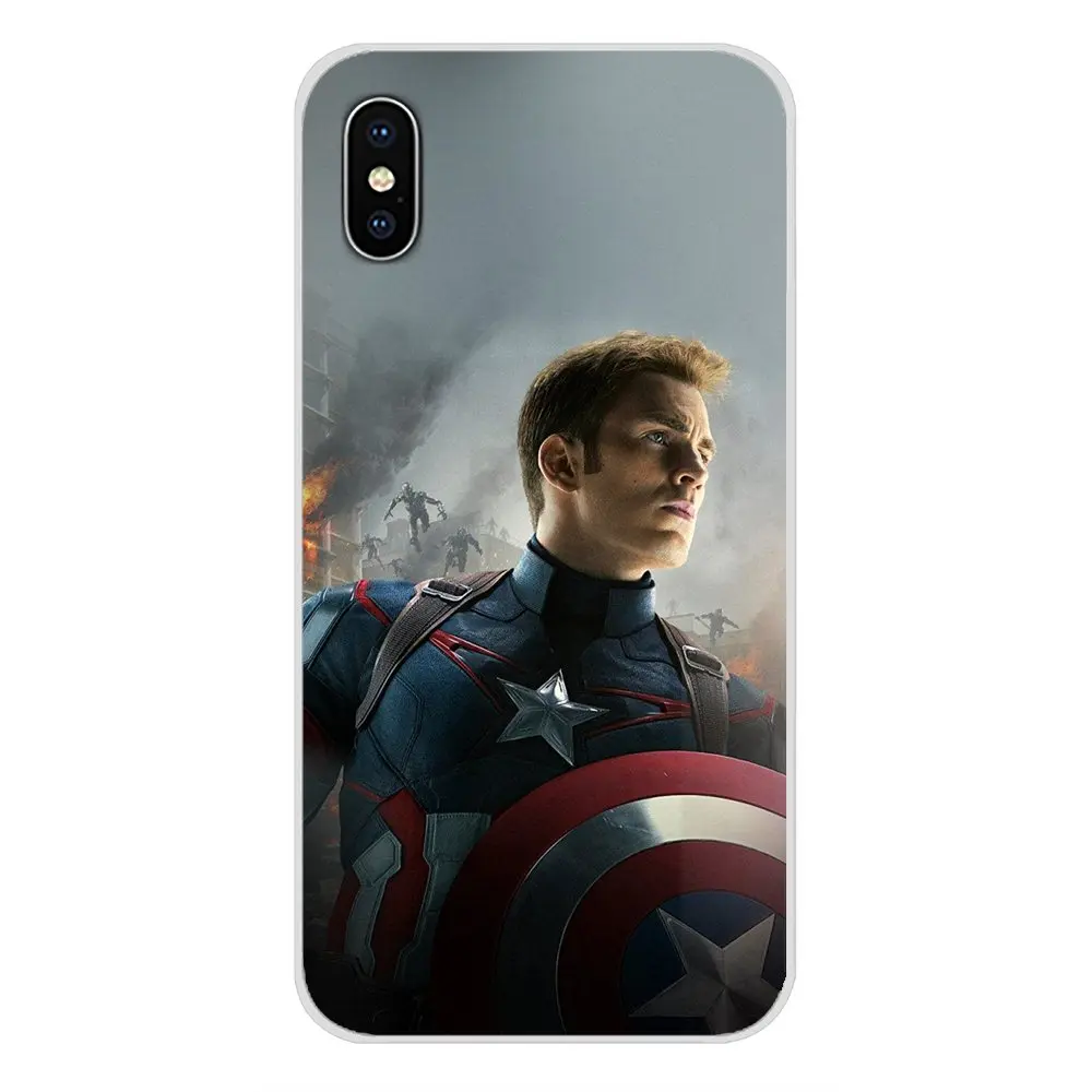 Для Samsung Galaxy S4 S5 MINI S6 S7 edge S8 S9 S10 Plus Note 3 4 5 8 9 Chris Evans аксессуары чехлы для