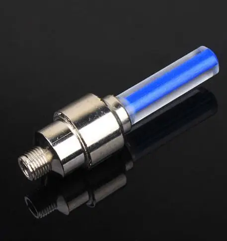 blue 2 шт., горячее предложение, индукционные спицы для велосипедного колеса, светодиодный светильник s, лампа для движения шин, неоновый светильник, лампа для велосипеда, автомобиля, мотоцикла, Аксессуары для велосипеда - Испускаемый цвет: blue