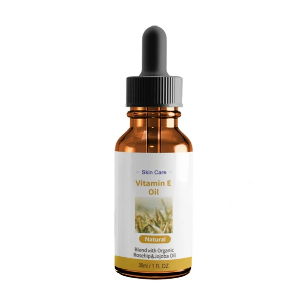 Facial Vitamin E Oil Moisturizing Firming Face Skin Smooth Fine Lines Brighten Color Essential | Красота и здоровье