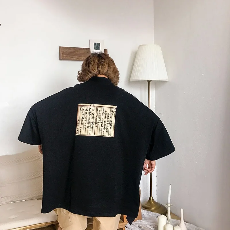 Женская рубашка в японском стиле кимоно Харадзюку свободное для карате модель