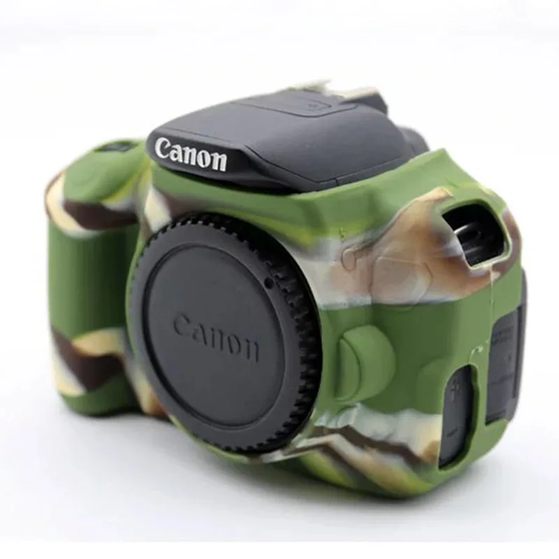 Мягкий силиконовый резиновый чехол для камеры Canon EOS 700D 650D 600D (18-55 мм или 18-135 мм или 18-200 мм) защитный чехол для корпуса