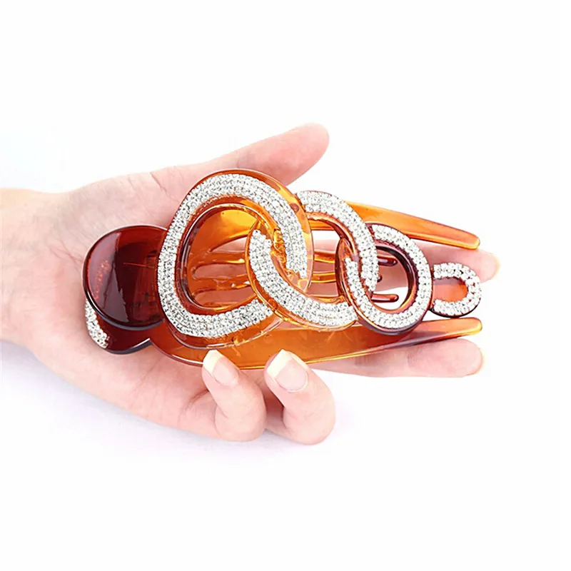 1 шт. заколка для волос со стразами| |