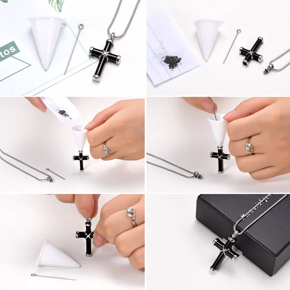 Ожерелье для кремации ювелирные изделия с изображением белой лапы потеря