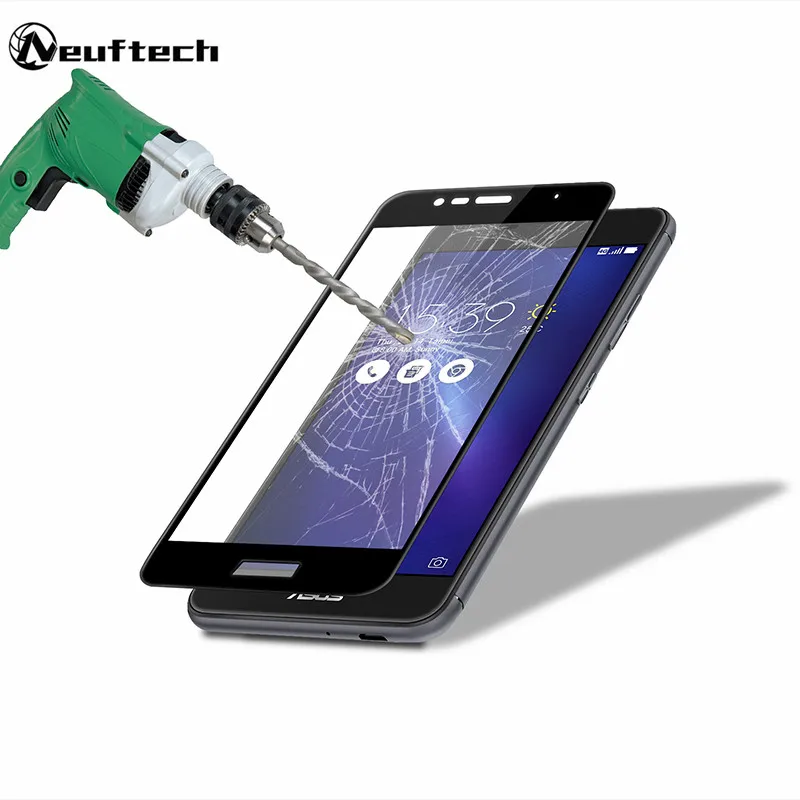 Full Cover Tempered Glass For ASUS Zenfone Max Pro M2 M1 ZB602KL ZB570TL Screen Protector ZB631KL ZB633KL | Мобильные телефоны и