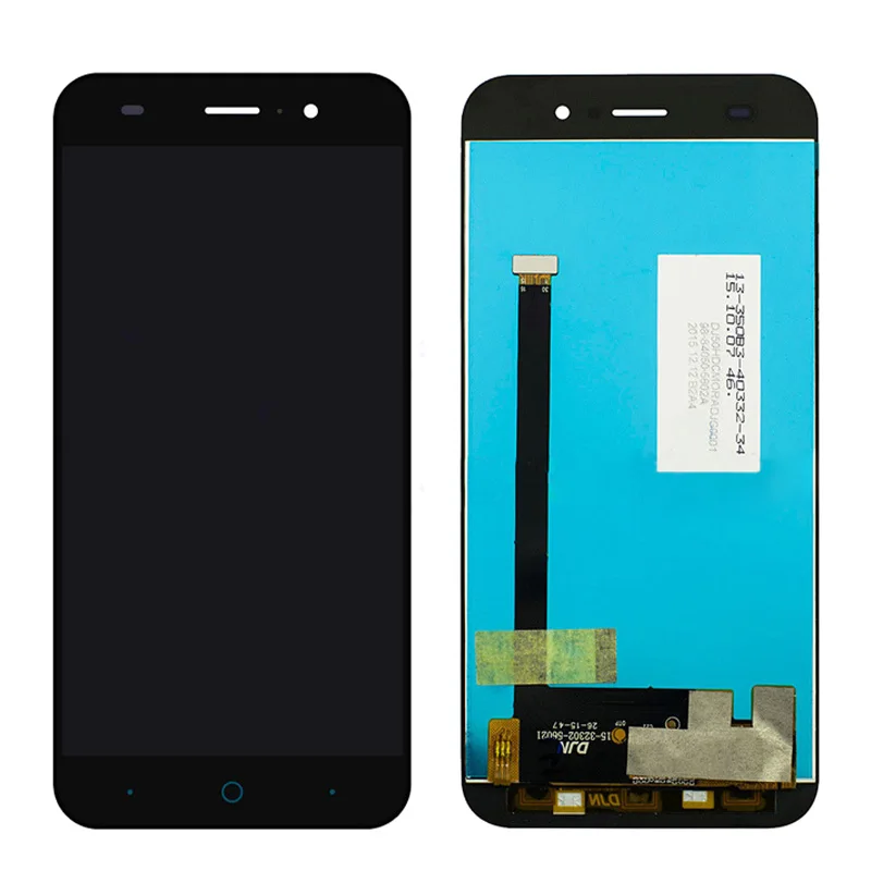 Черный ЖК дисплей 5 0 дюйма + TP для ZTE Blade X7 D6 V6 Z7 T660 T663 с сенсорным экраном дигитайзер