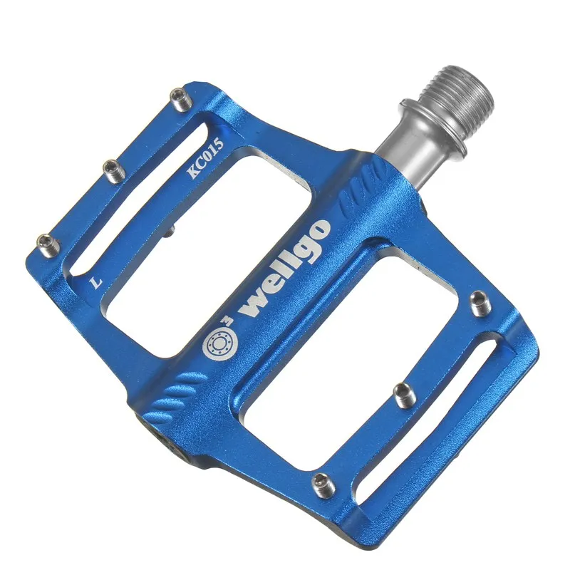 Оригинальные веллго KC015 алюминиевые ЧПУ MTB велосипедные Педали Спорт на открытом воздухе горный велосипед Сверхлегкий подшипник педаль детали велосипеда 3 вида цветов