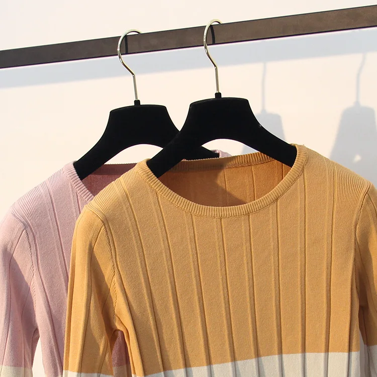 Loose Thin Sweaters Women Summer Casual Knitting Tops O-neck Knitted Shirts All Match Femme Pull 2019 Pullovers Ladies | Женская одежда