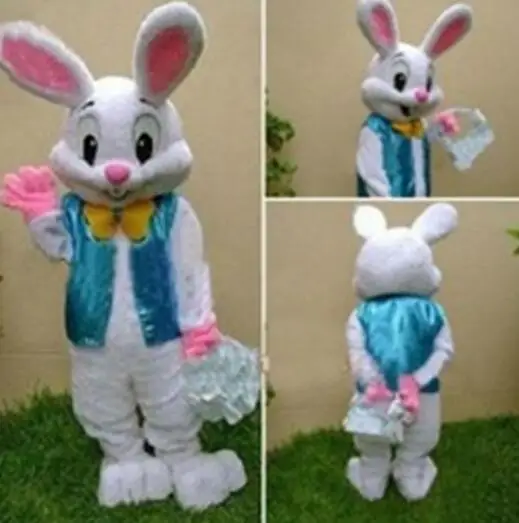 Professional Easter Bunny Костюм талисмана ошибки кролик заяц взрослых Необычные платья