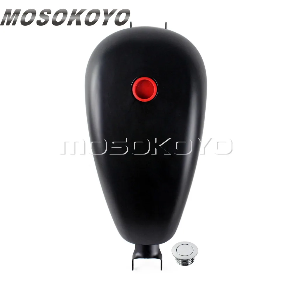 3 Гал EFI XL бак мотоцикла черные топливные баки для Harley Sportster Custom Superlow Iron 883 1200 XL883 XL1200