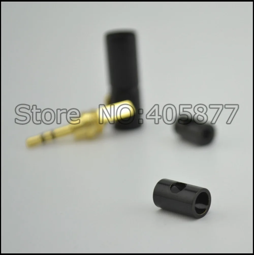 10 шт. позолоченный 2 5 мм 3 ploe штекер аудио разъем припоя|3 plug|connector 3connector 2.5mm |