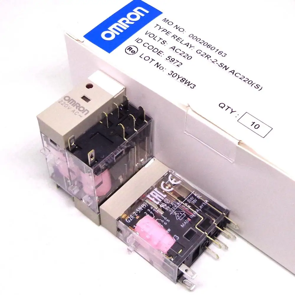 OMRON RELAY G2R-1-SN(S) 220VAC 110VAC 24VAC P2RF-05-E Brand new and original relay | Обустройство дома