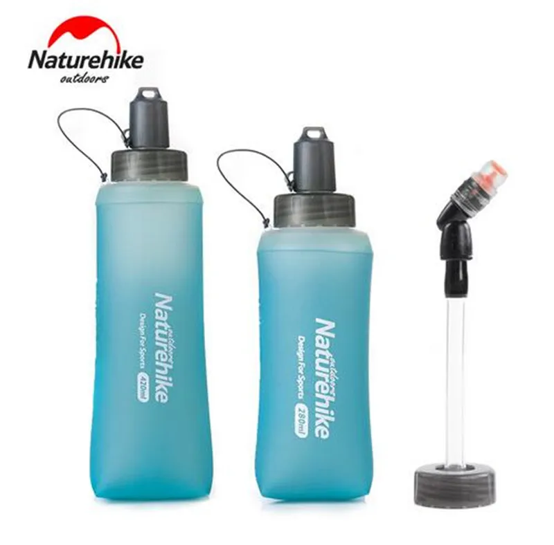 Naturehike ТПУ Bacteriostat спортивные бутылочки силиконовая долгая соломенная
