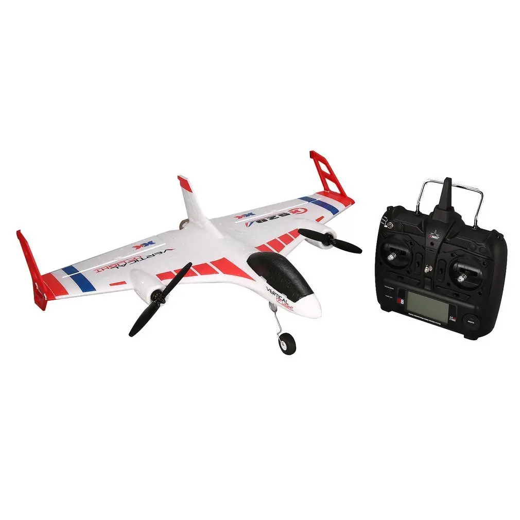 XK X520 6CH 3D/6G Самолет VTOL вертикальный взлет Land Delta крыло бесщеточный Радиоуправляемый Дрон фиксированное крыло самолет игрушка с переключателем режимов
