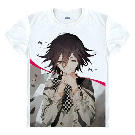 13 Новая футболка для косплея Danganronpa V3, аниме Ouma Kokichi Dangan ronpa, футболка с коротким рукавом, топы, футболки - Цвет: 13