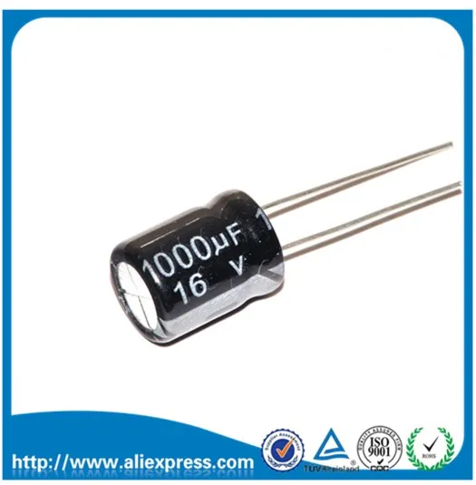 

200Pcs 16V 1000UF 1000UF 16V Aluminum Electrolytic Capacitors Size 8*16MM 16 V / 1000 UF Electrolytic Capacitor