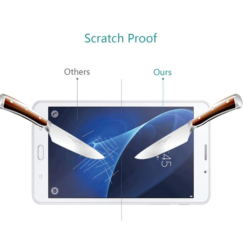 9H Жесткий протектор экрана планшета для Samsung GALAXY Tab J 7 0 T285 Закаленное стекло