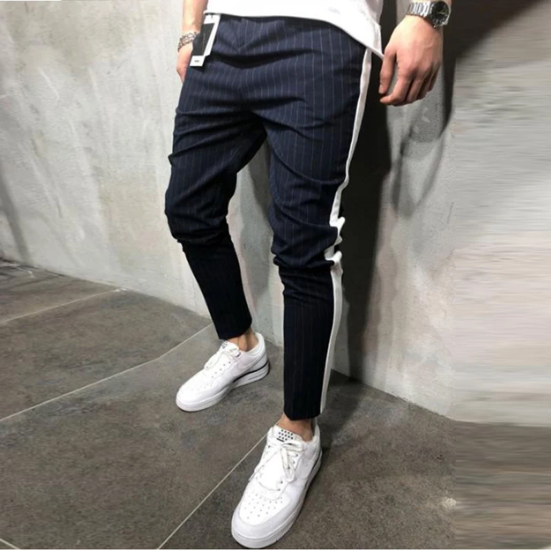 Мужские спортивные штаны повседневные в стиле хип-хоп уличная одежда для бега