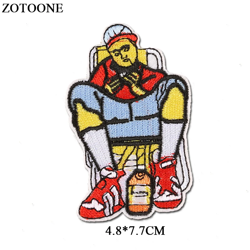 ZOTOONE 1 шт., сексуальная девушка, железные круглые панковские нашивки для одежды, рюкзак, сделай сам, вышитая мотоциклетная нашивка, нашивка для шитья на значок, аппликация - Цвет: 2