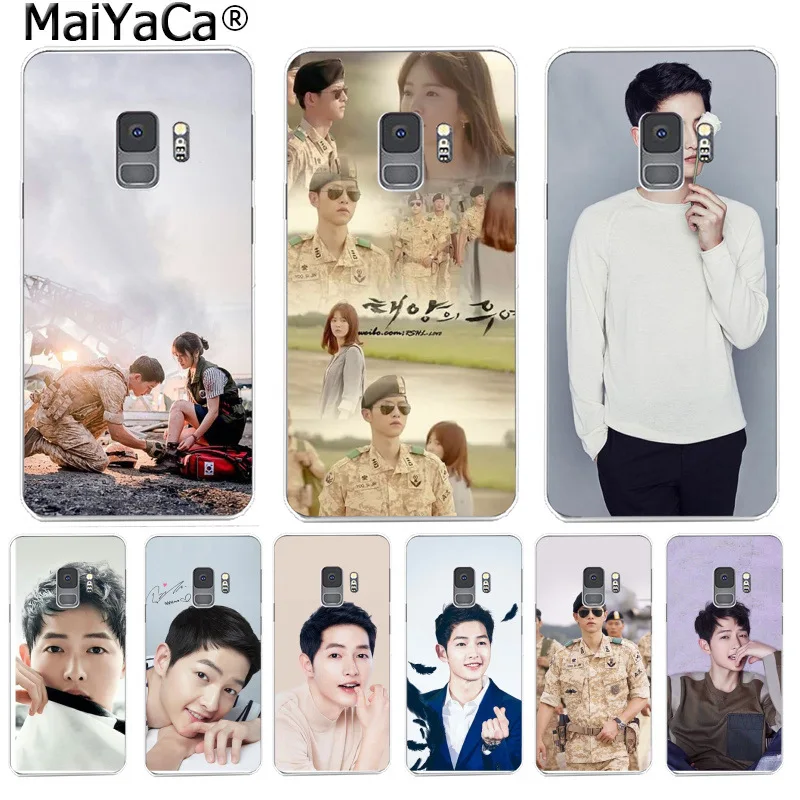 Чехол для телефона MaiYaCa A descendant of the sun SONG JOONG KI Samsung S9 plus S5 S6 S6edge S6plus S7 S7edge S8 S8plus |