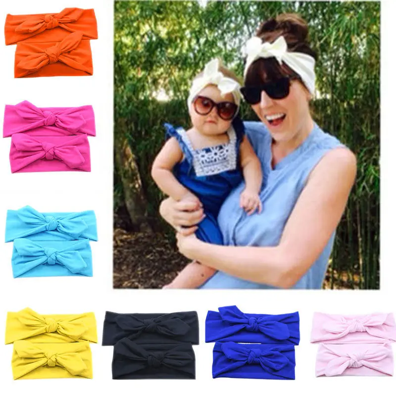 1 комплект мама и лента для новорожденных детские женские повязки волос