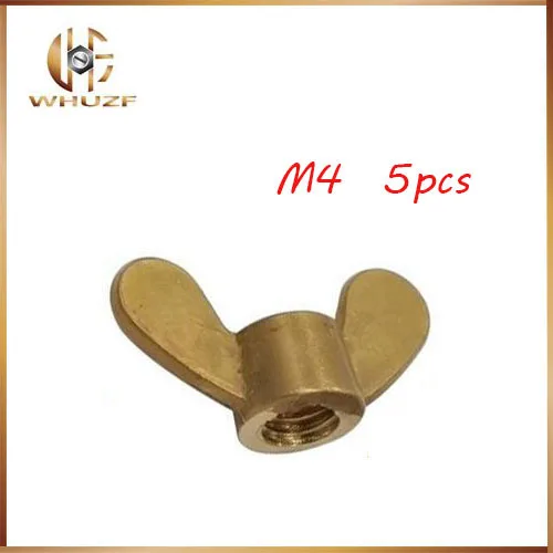 5 шт. медные гайки бабочки M4|wing nuts m4|butterfly nutwing nut |