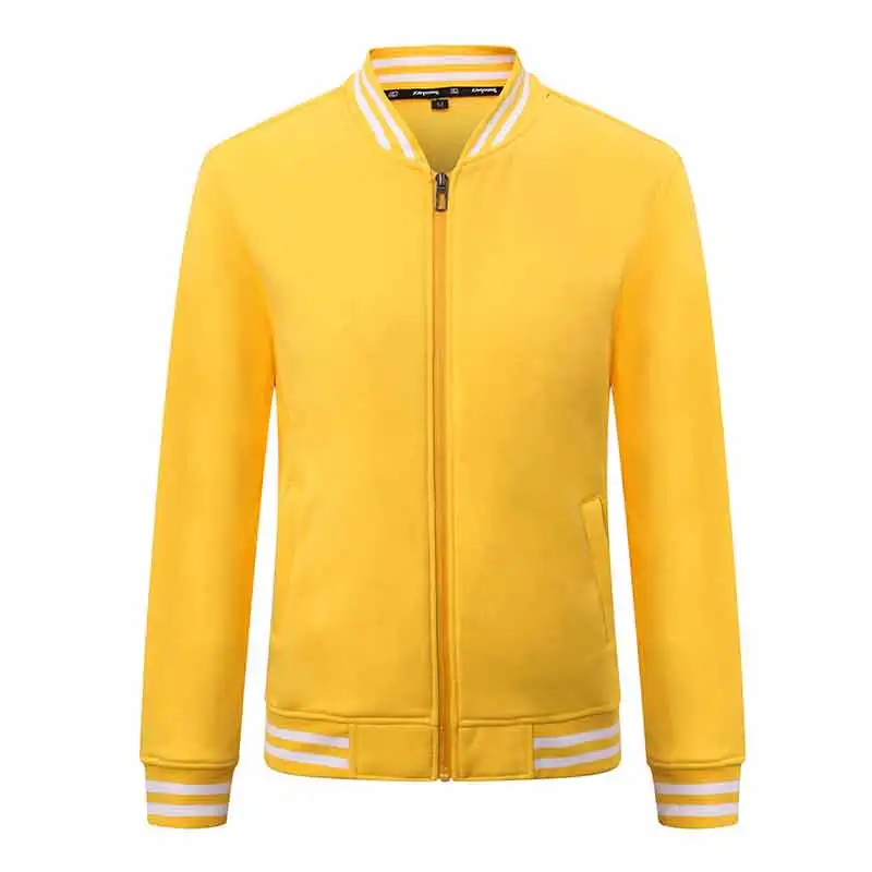 Yellow Adhemar куртки для бега на молнии, одноцветные толстовки, мужской спортивный костюм, Мужская толстовка, мужская спортивная одежда - Цвет: Yellow