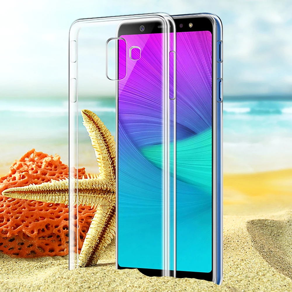 Для samsung Galaxy M10 M20 M30 A6 A7 A8 плюс 2018 S8 S9 J3 J7 J8 чехол мягкий ясно силиконовые задняя