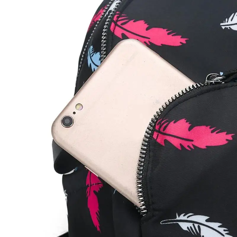 Рюкзак женский непромокаемый Оксфорд Multifuction Bagpack Повседневный Противоугонный рюкзак для девочек-подростков школьный рюкзак