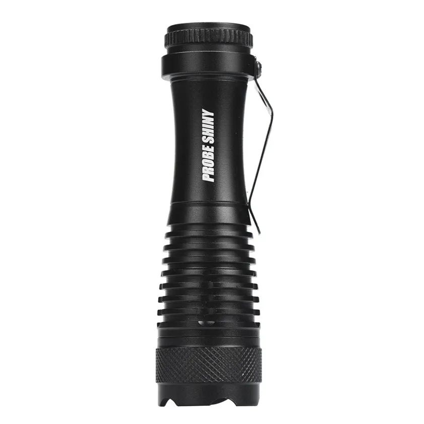 Высокое качество 5 шт. CREE Q5 AA/14500 3 режима зум светодиодный супер яркий фонарик мини