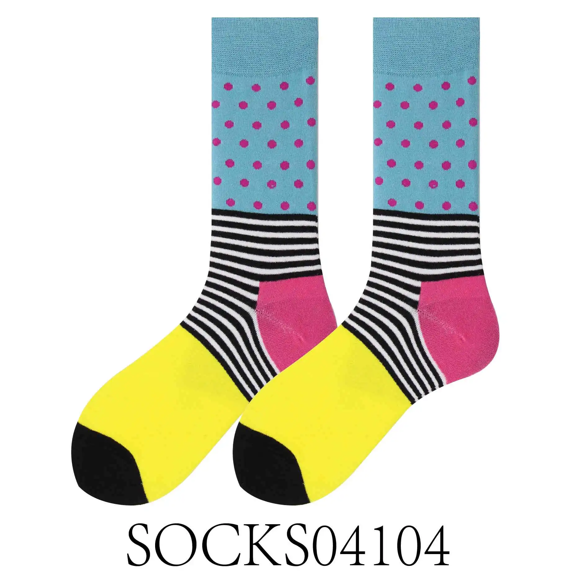 SOCKS04104 WH SOKKEN подарки для мужчин британский стиль мужские деловые хлопковые носки с костюмами для официальных мероприятий - Цвет: SOCKS04104
